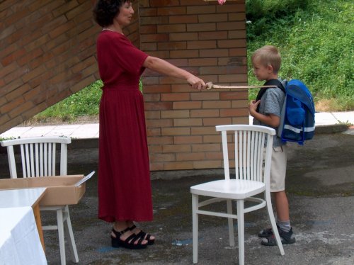 Loučení prváčků s mateřskou školkou - 27.6.2006